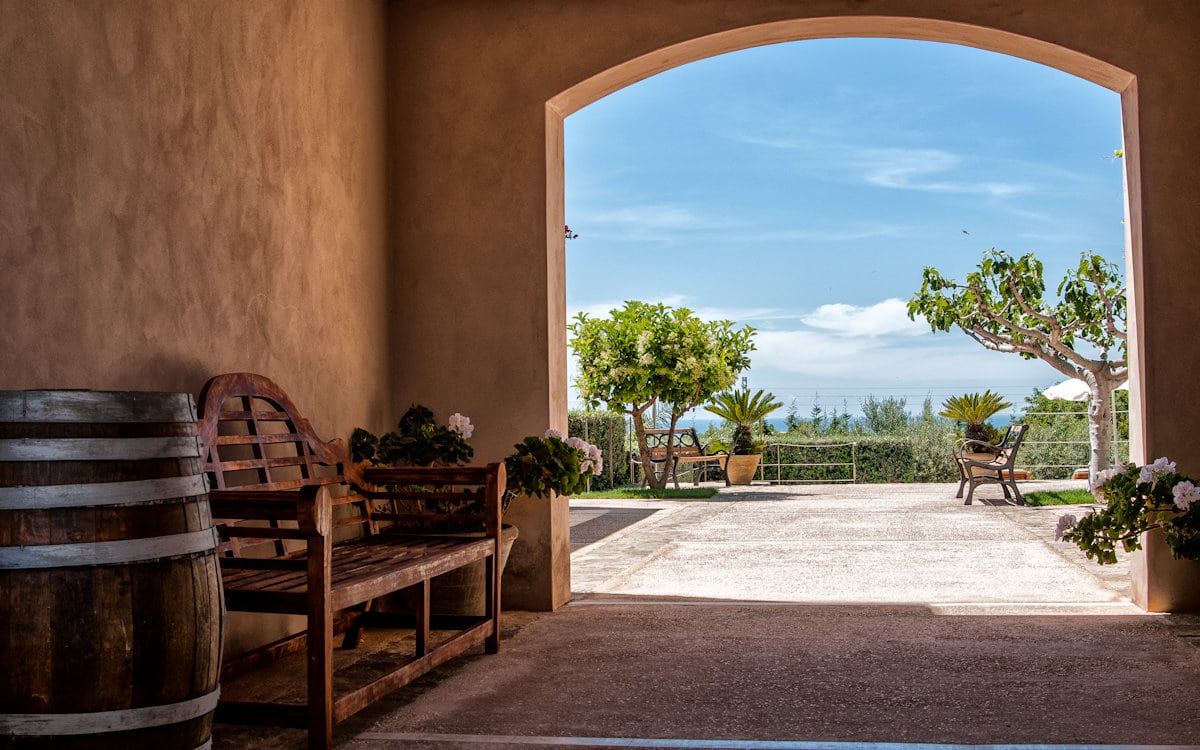 Agriturismo Menfi Eingangsbereich Agriturismo Menfi Eingangsbereich