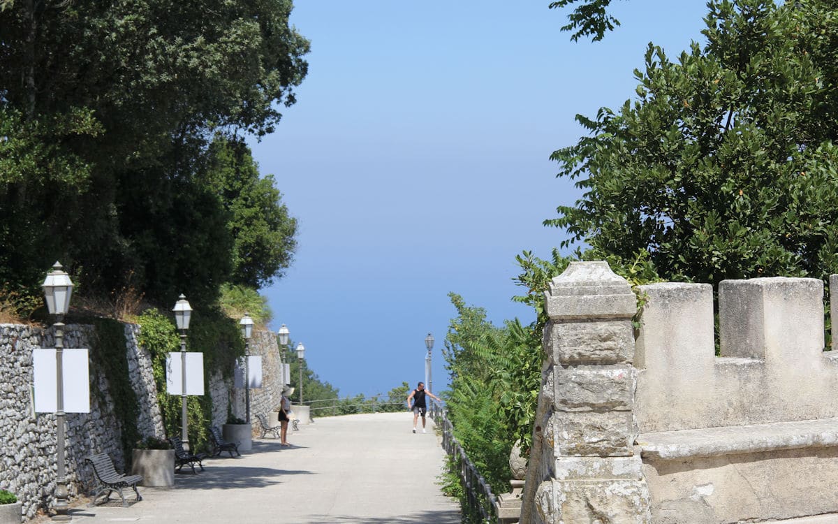 Erice Strasse zum Schloß Erice Strasse zum Schloß