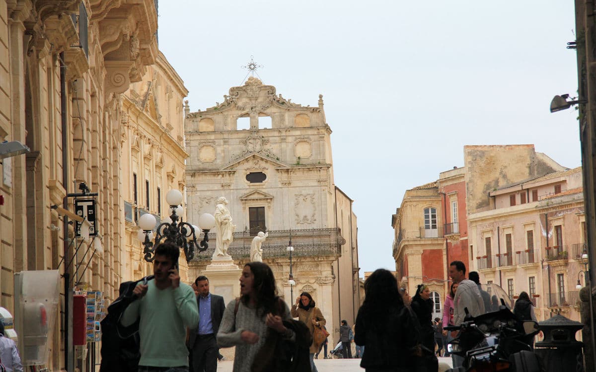Ortigia Platz der Kathedrale (4) Ortigia Platz der Kathedrale (4)