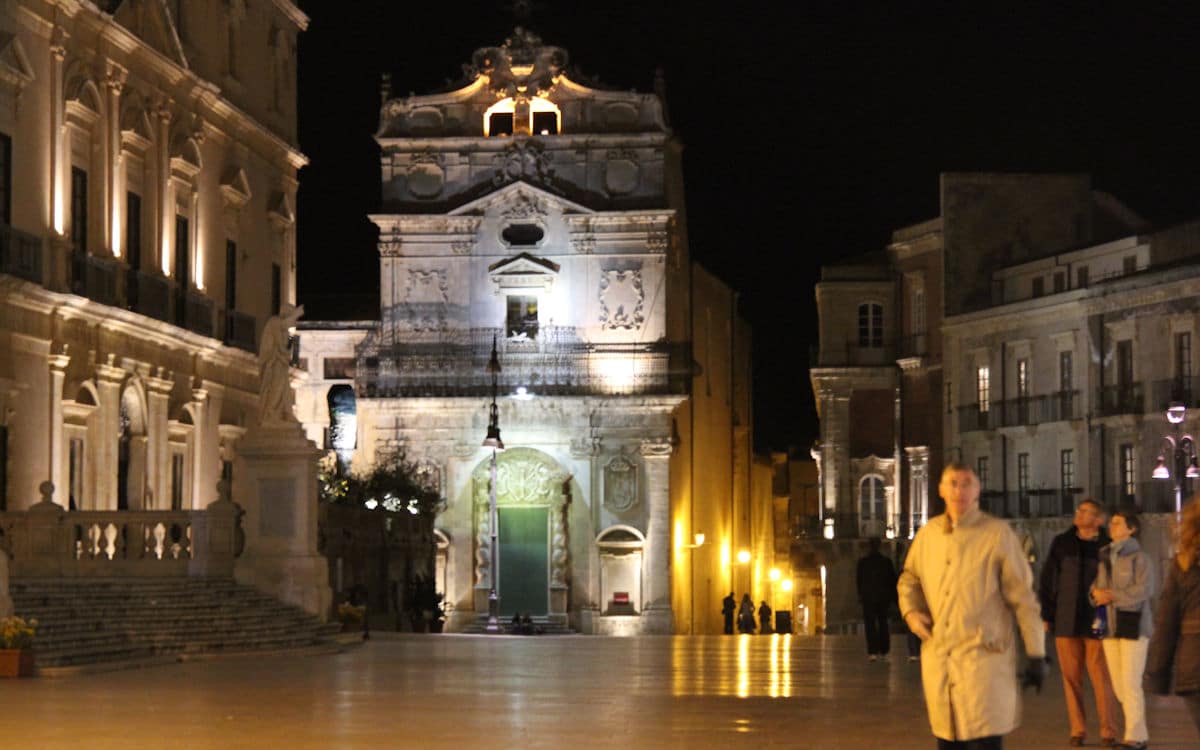 Ortigia Platz der Kathedrale Ortigia Platz der Kathedrale