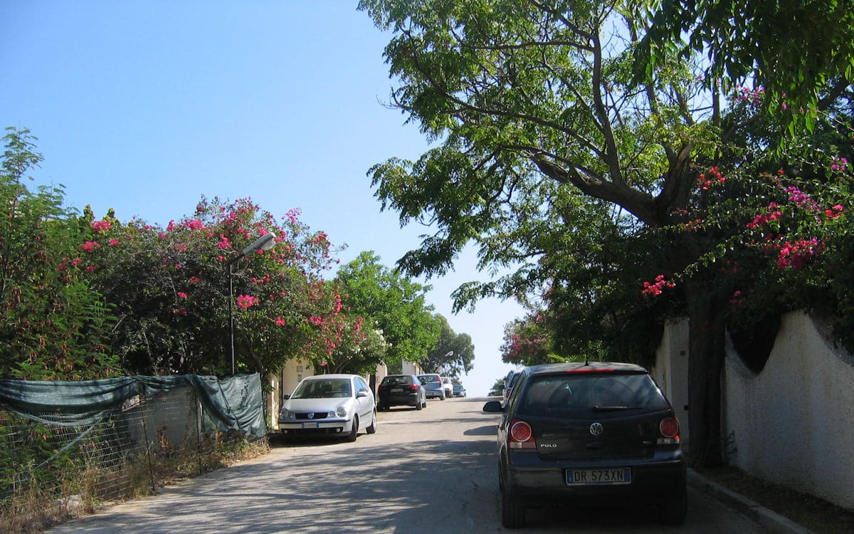 Privatstrasse zum Strand Privatstrasse zum Strand