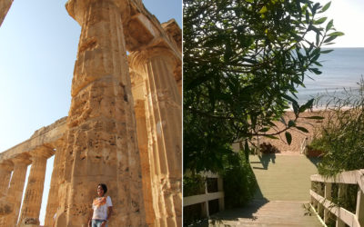 Selinunte griechische Tempelanlage und Strandzugang