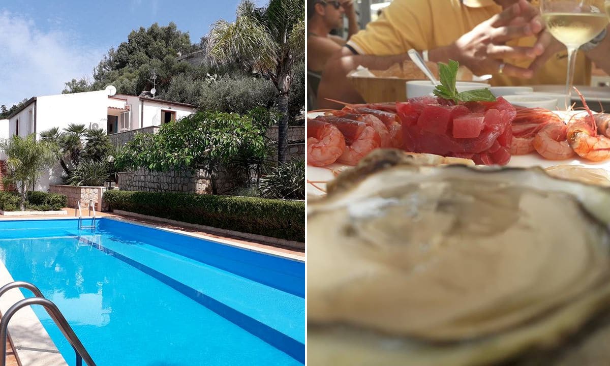 Villa Terrasini Pool und Fischrestaurant Villa Terrasini Pool und Fischrestaurant