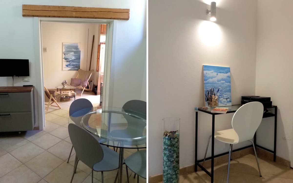 Wohnraum Ferienwohnung Ortigia (1) Wohnraum Ferienwohnung Ortigia (1)
