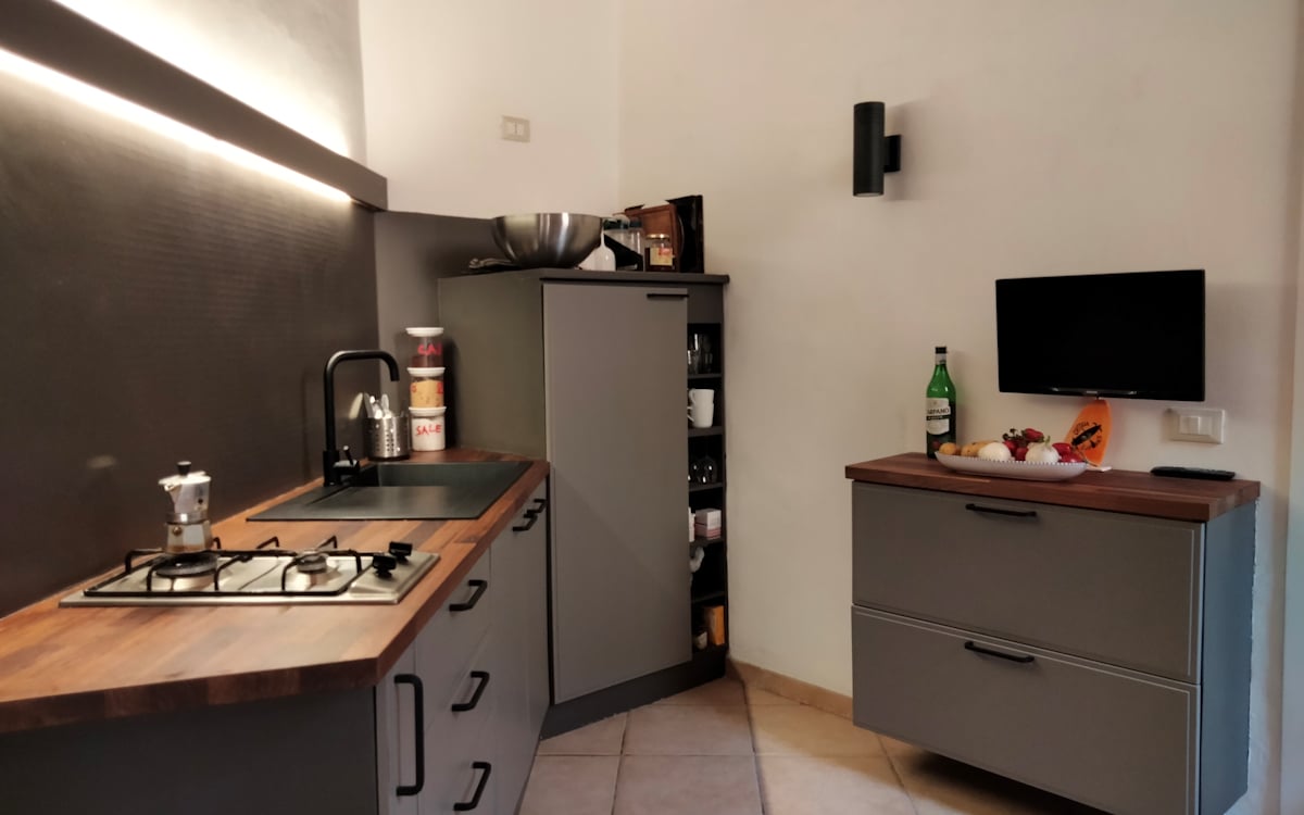 Ferienwohnung Ortigia Küche (1) Ferienwohnung Ortigia Küche (1)