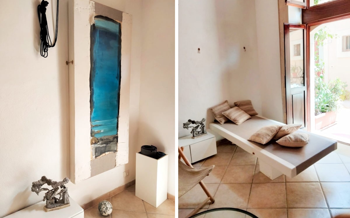 Ferienwohnung Ortigia Schlafzimmer (1) Ferienwohnung Ortigia Schlafzimmer (1)