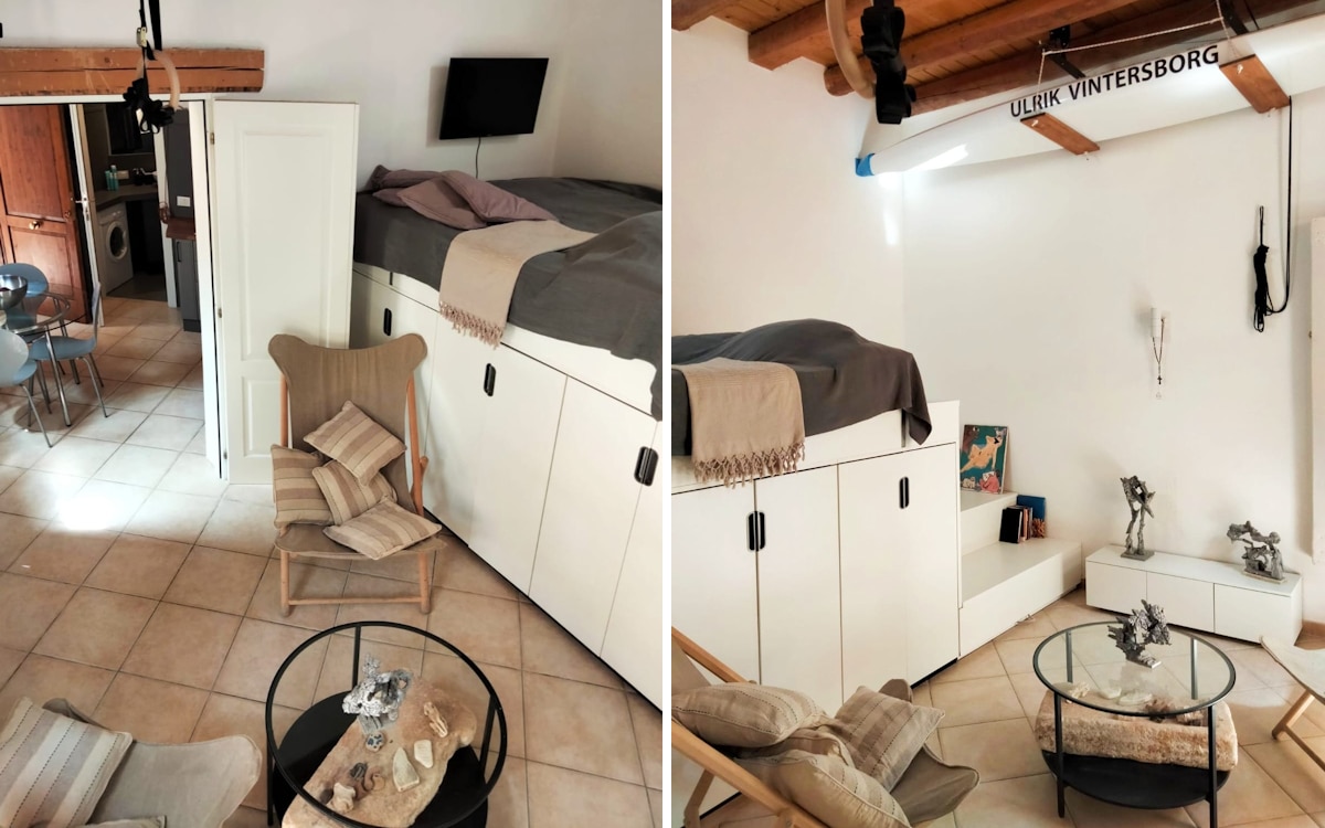 Ferienwohnung Ortigia Schlafzimmer (3) Ferienwohnung Ortigia Schlafzimmer (3)