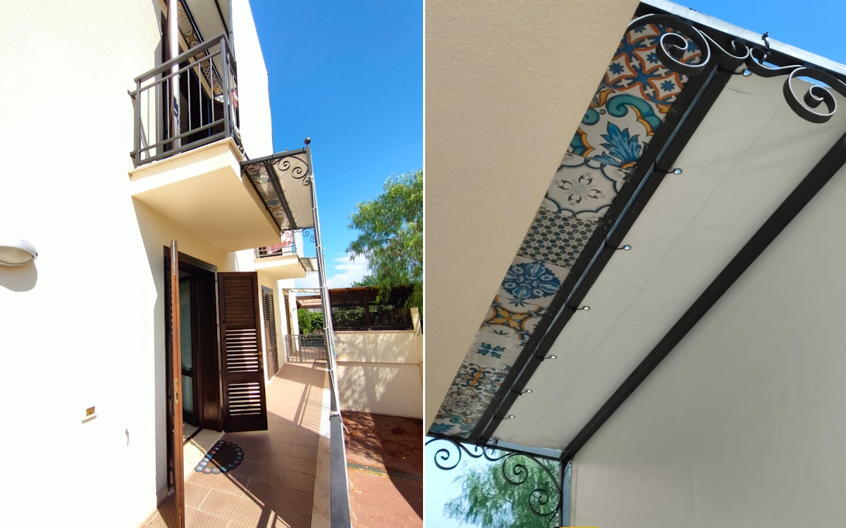 Ferienwohnung San Vito Lo Capo, Eingang Ferienwohnung San Vito Lo Capo, Eingang