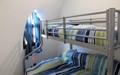 Cottage Portopalo 2, Schlafzimmer mit Stockbett (3)