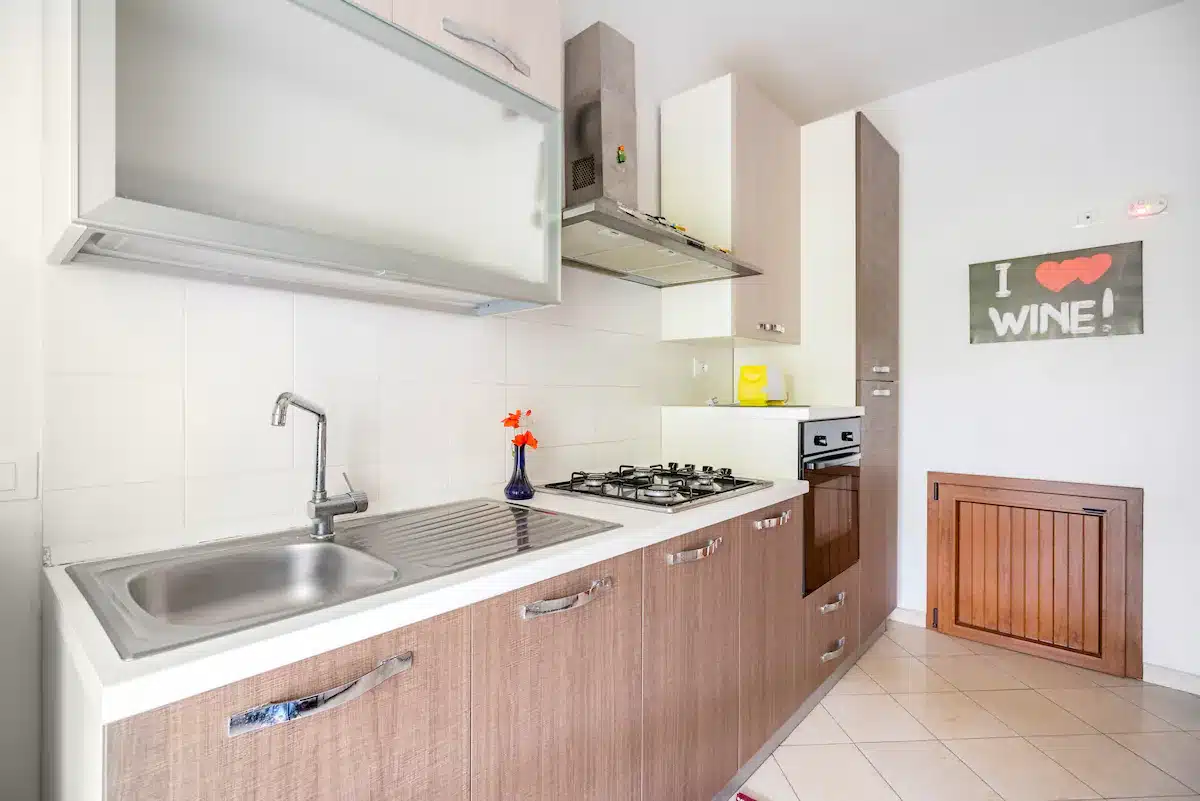 Ferienhaus San Vito Lo Capo, Wohnküche Ferienhaus San Vito Lo Capo, Wohnküche