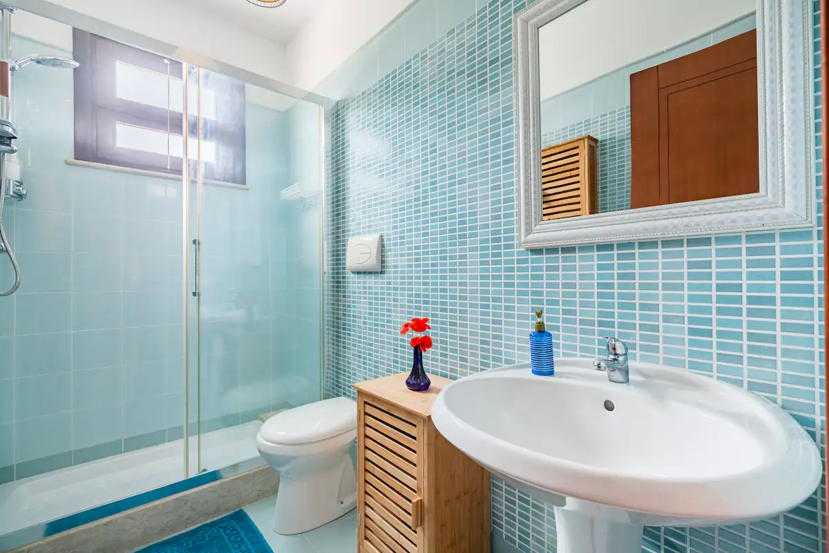 Ferienhaus San Vito Lo Capo, Badezimmer Ferienhaus San Vito Lo Capo, Badezimmer