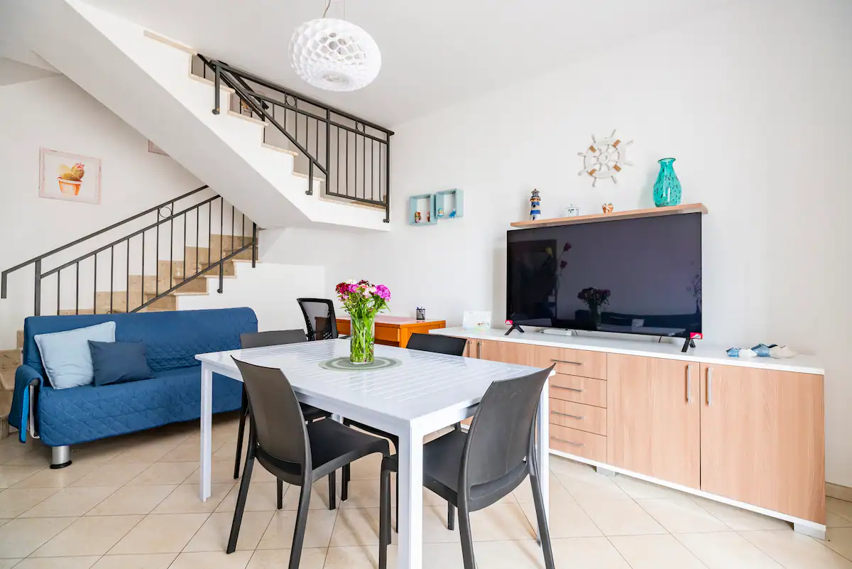 Ferienhaus San Vito Lo Capo, Wohnzimmer Ferienhaus San Vito Lo Capo, Wohnzimmer