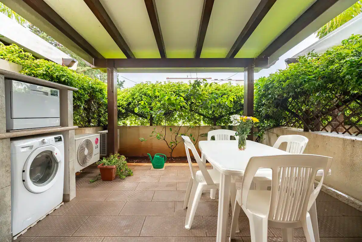 Ferienhaus San Vito Lo Capo, Terrasse Ferienhaus San Vito Lo Capo, Terrasse